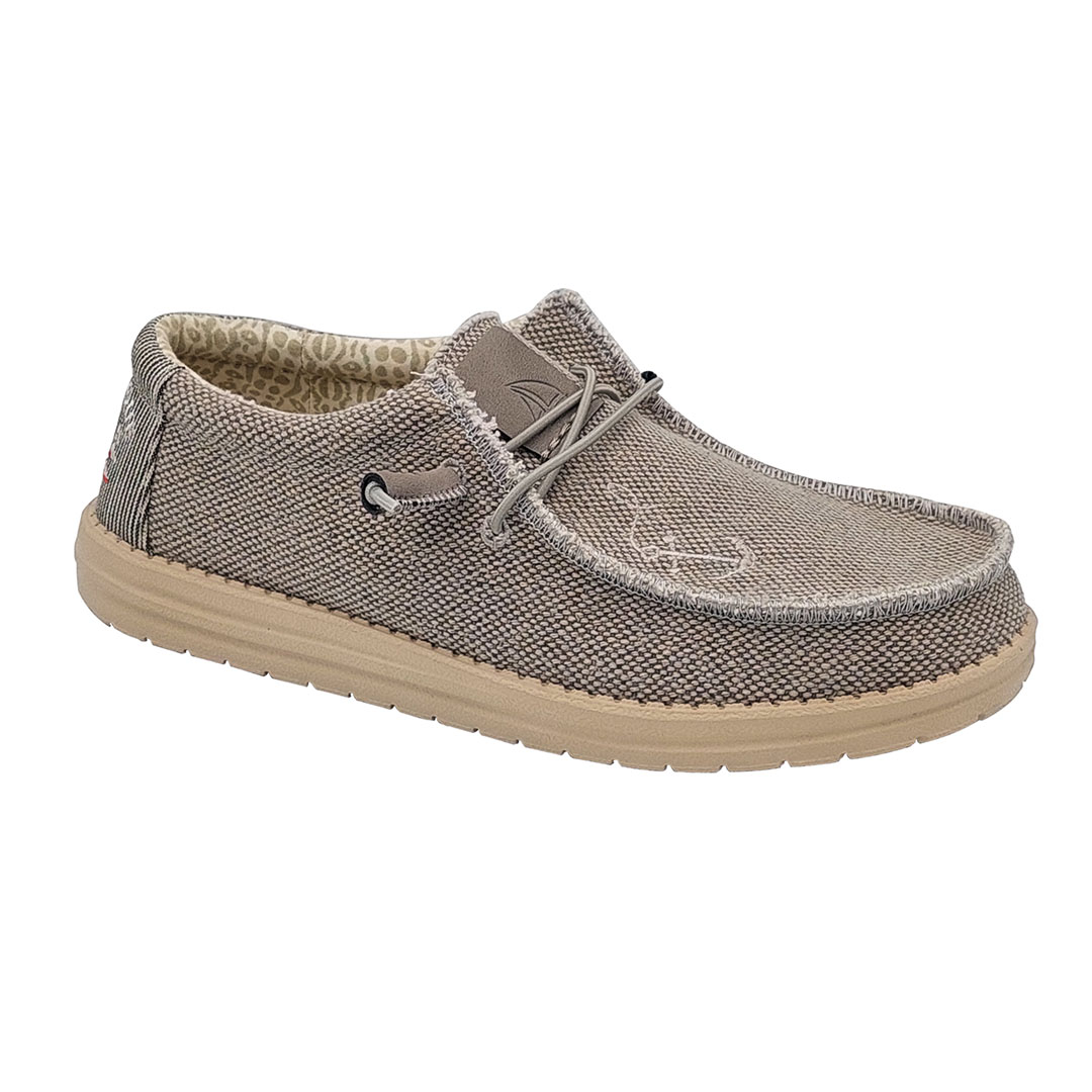 Чоловічі топсайдери Captain Jute Regatta khaki light