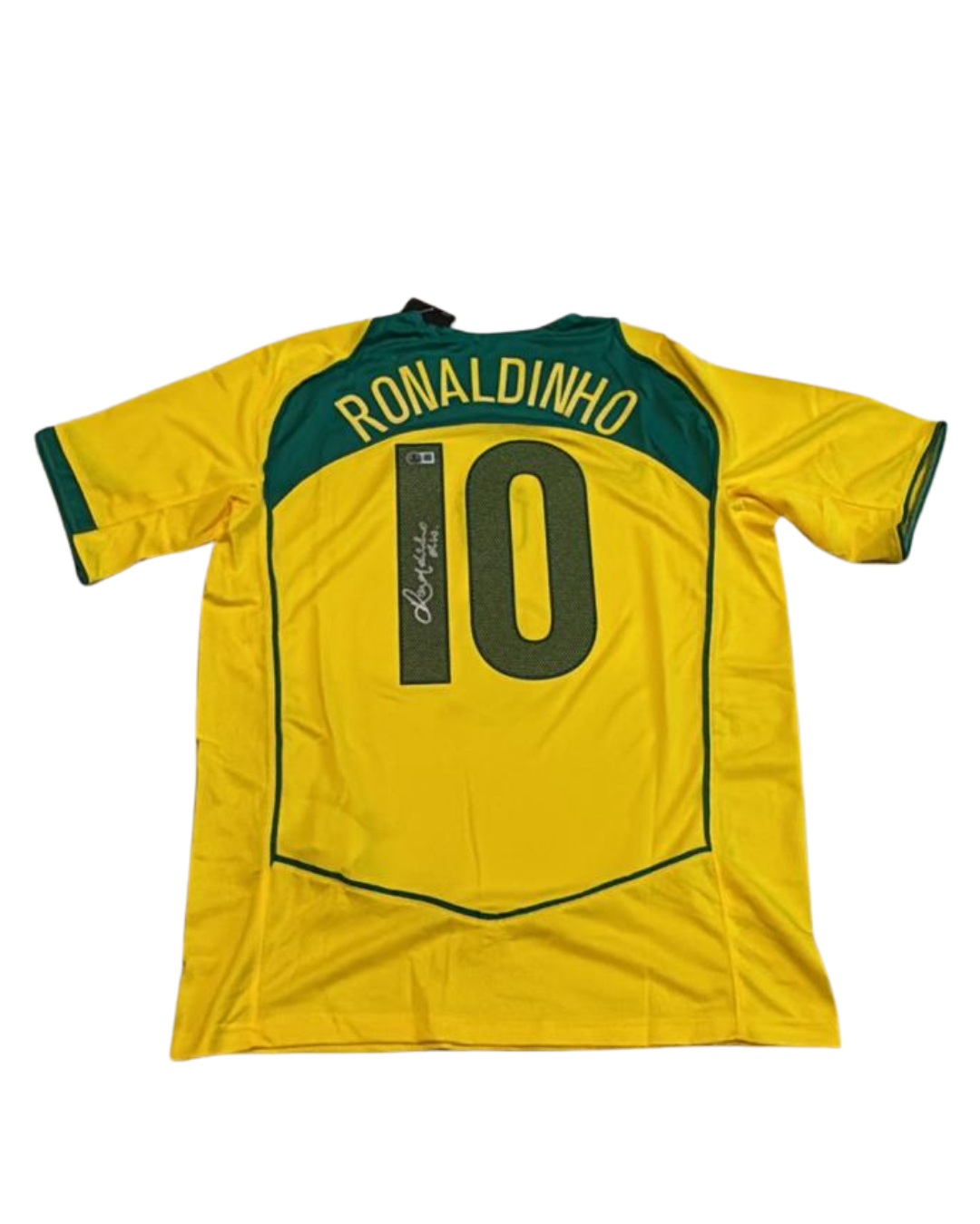 JERSEY RONALDINHO CERTIFICADO BECKETT