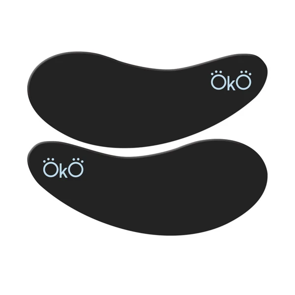 Силиконови пачове за очи BLACK PAD OKO Lash&Brow