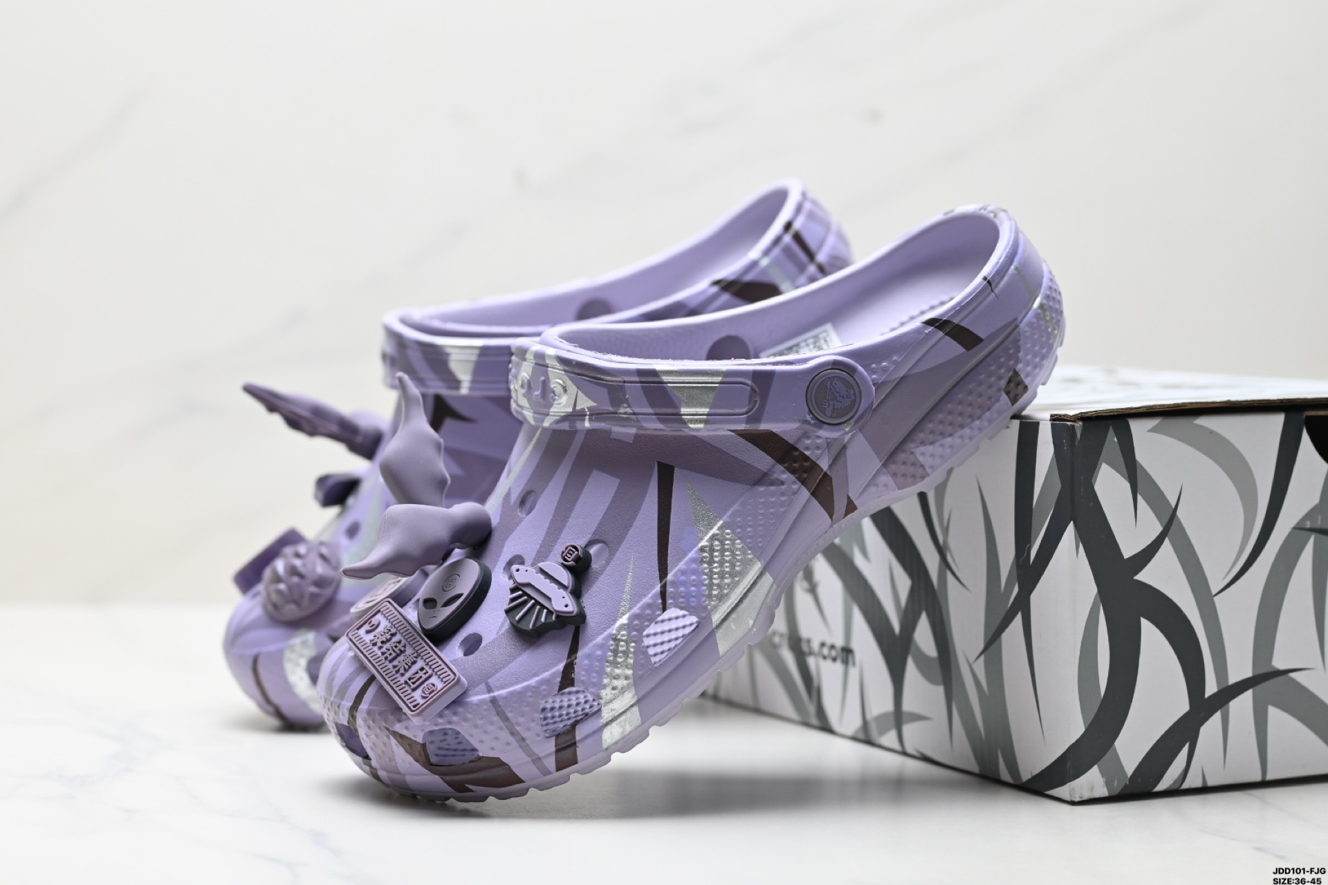 Clot x Crocs Classic Clog Casual Beach Clog Sandały