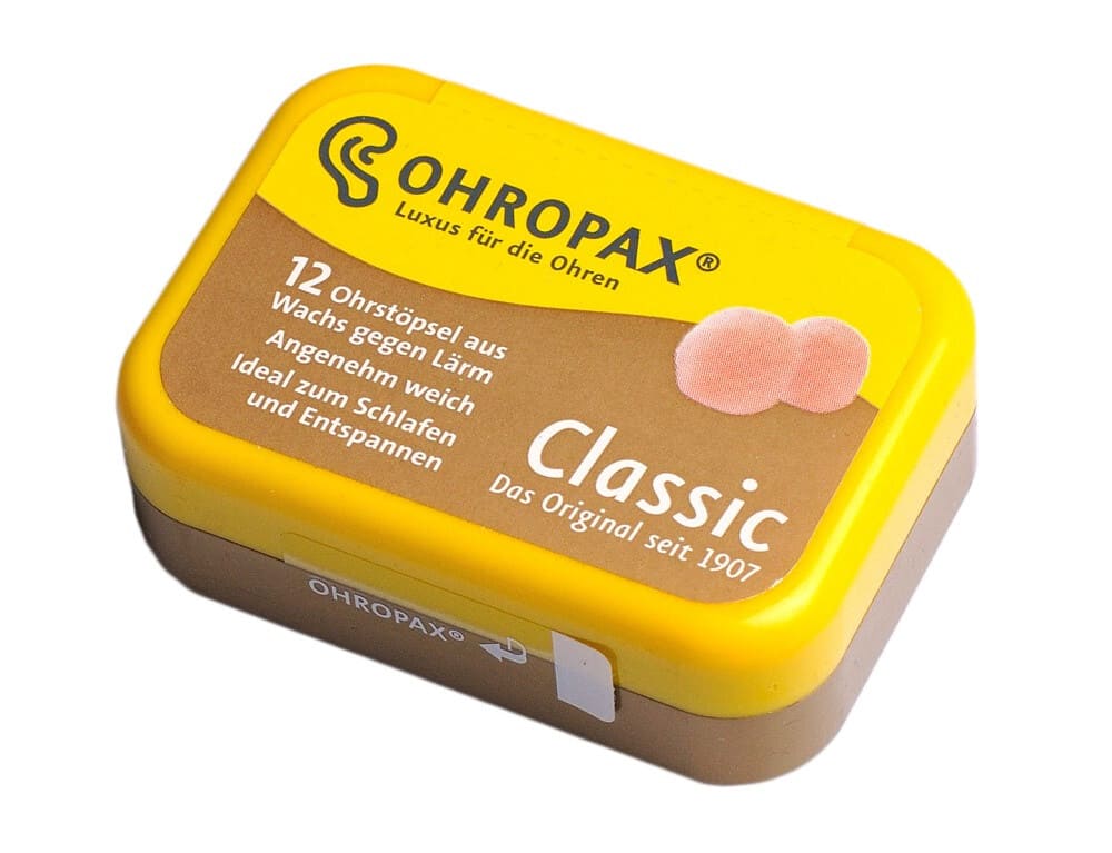 Воскові беруші для сну Ohropax 12 штук