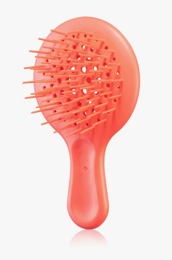Janeke Superbrush mini щітка для волосся коралова