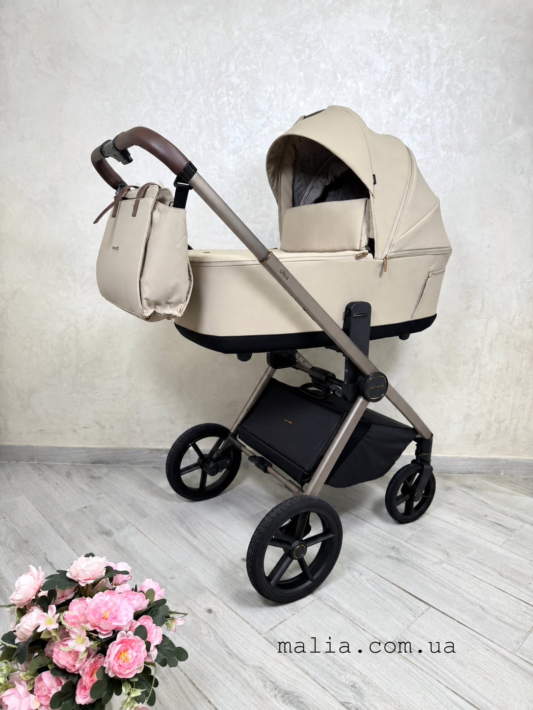 Коляска 2в1 Carrello Ultra CRL-6527 Maple Beige (Color Frame)