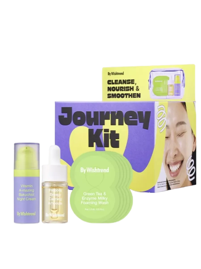 Набір мініатюр BY WISHTREND Smooth Skin Journey Kit 1г/10мл/10мл