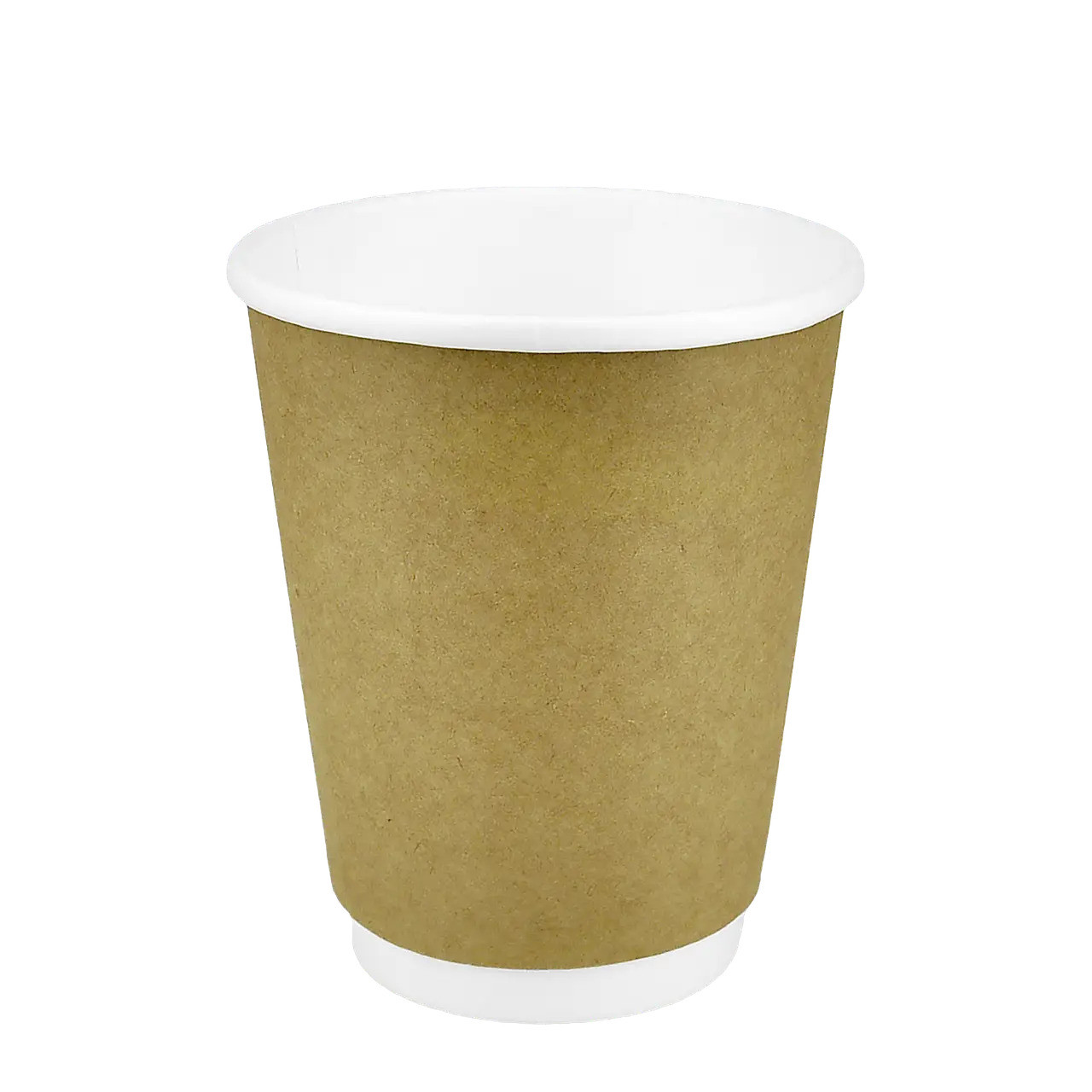 Стакан двошаровий Крафт 350 мл ЄВРО (КР-90), упаковка 25 шт