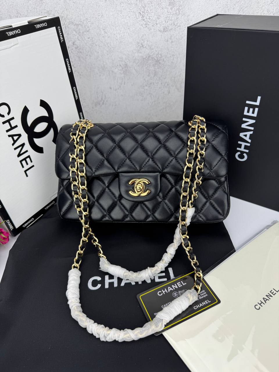 Chanel Black/ Gold