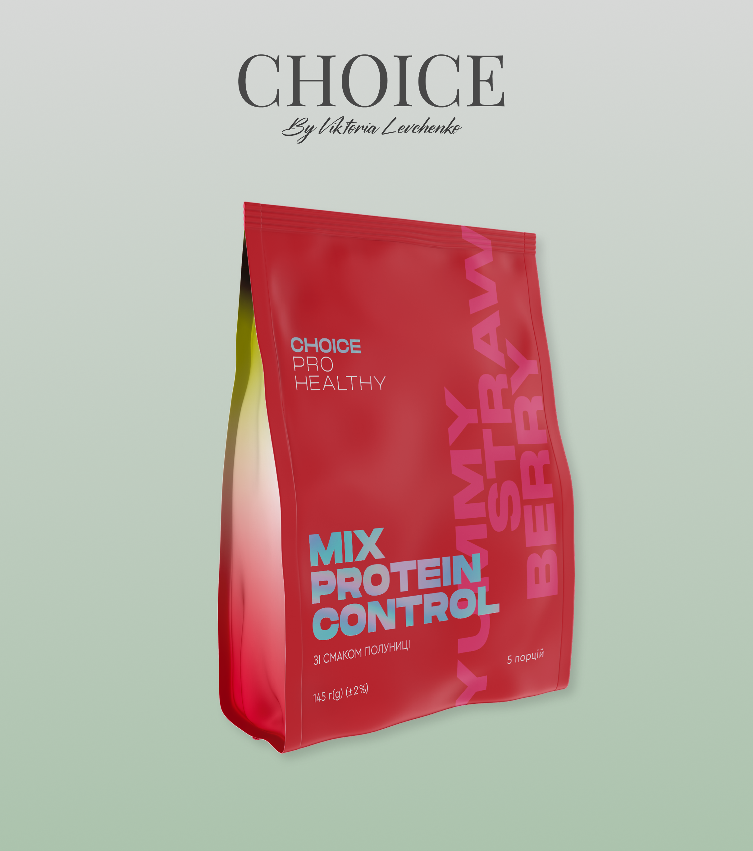 КОКТЕЙЛЬ MIX PROTEIN CONTROL (заміна вечері) зі смаком STRAWBERRY Полуниці