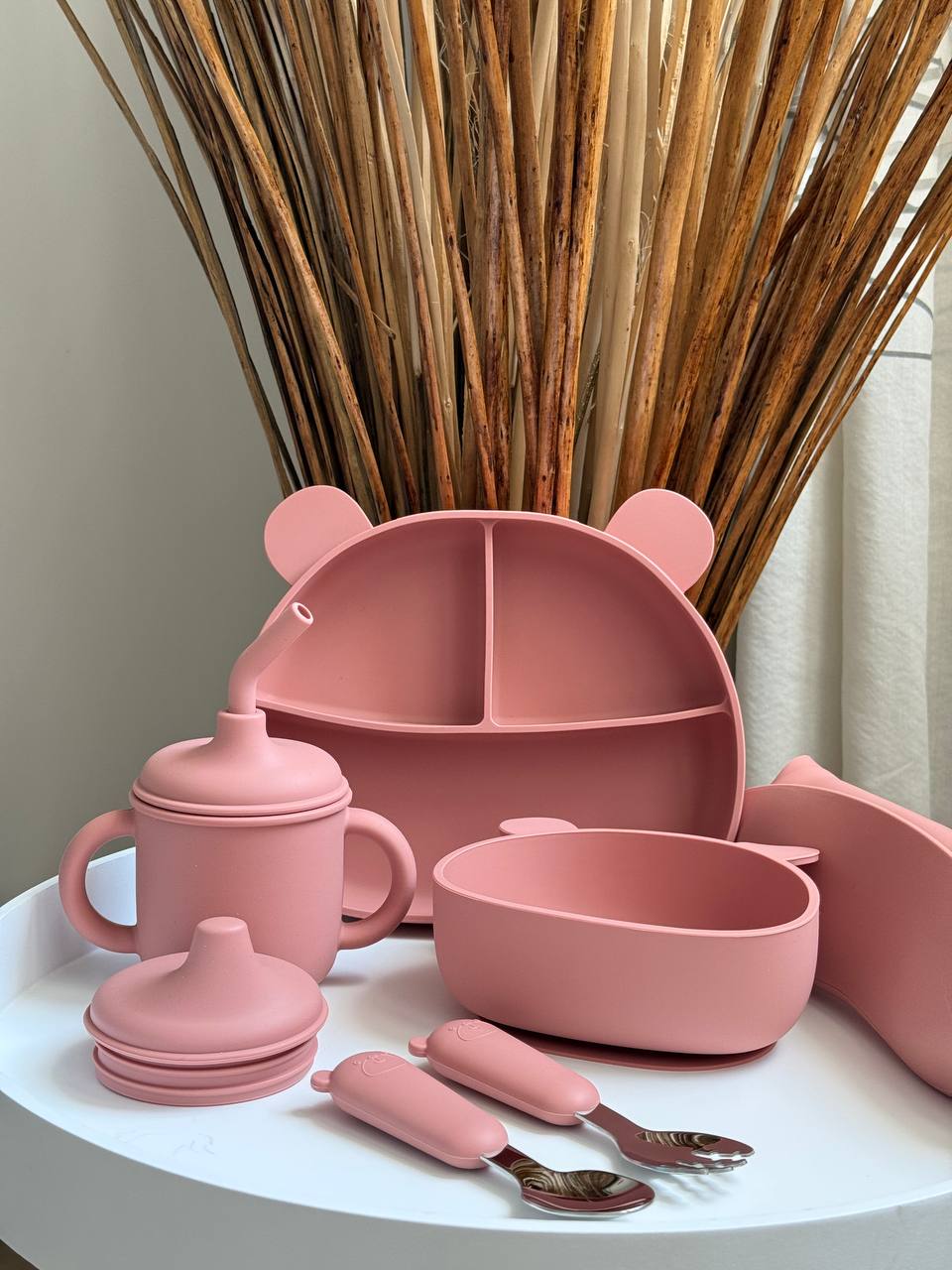 Набір "Ведмедик" базовий з 5 предметів, колір - Трояндовий світанок (Rose Dawn)