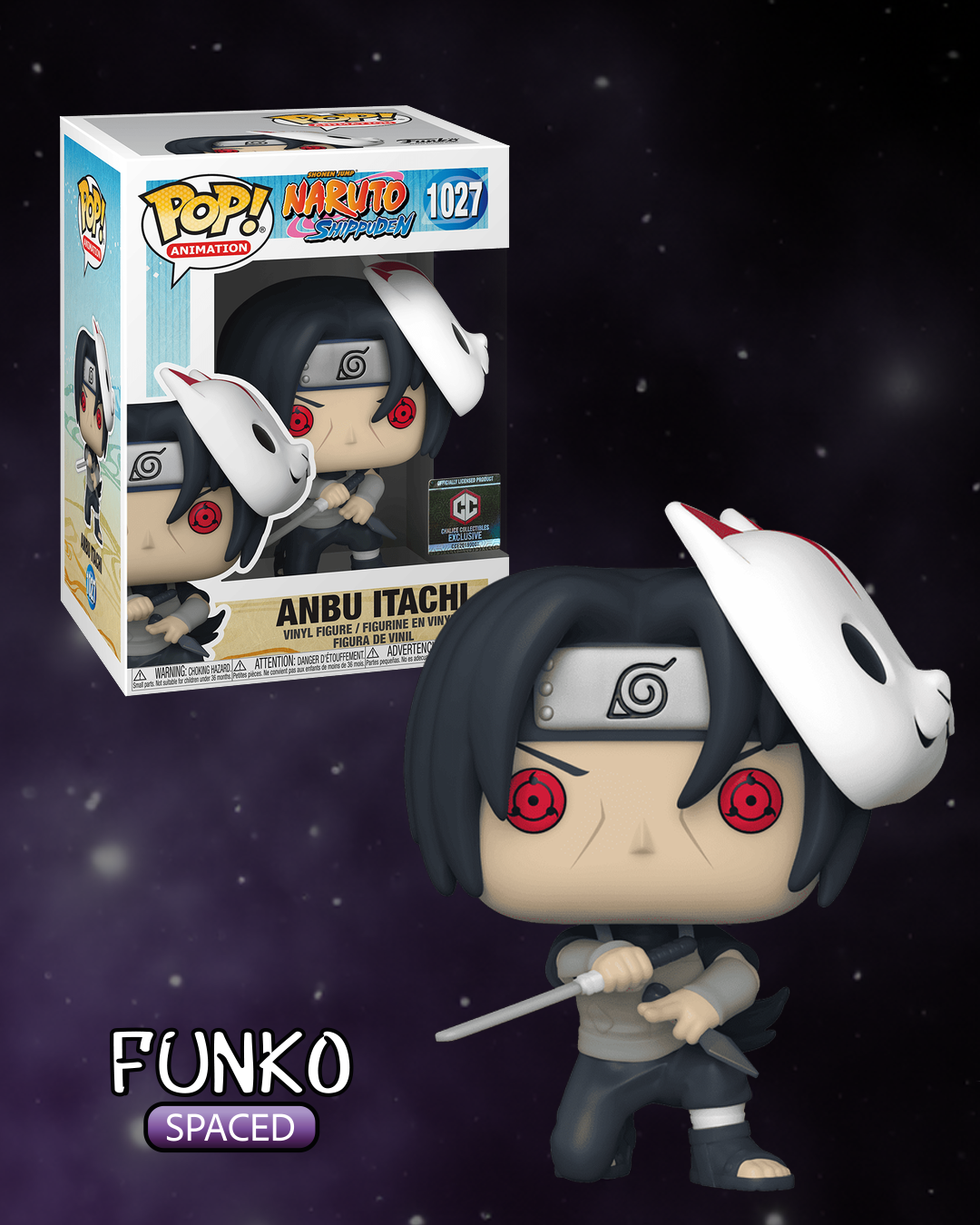 Фігурка Funko Pop Anbu Itachi | Фанко Поп Наруто - Анбу Ітачі #1027