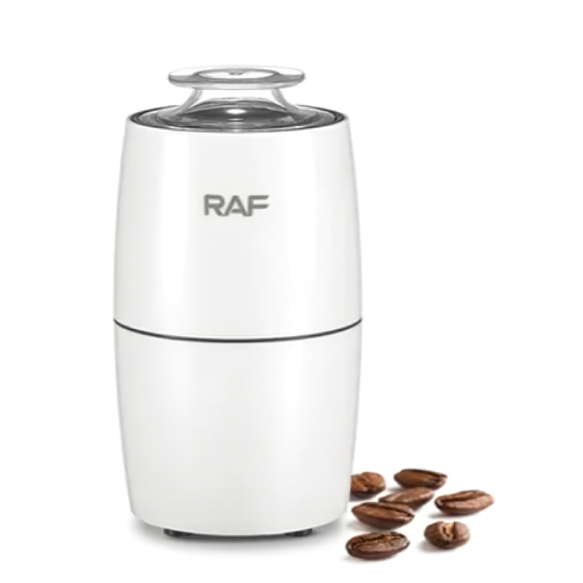 Кавомолка електрична RAF R-7122, 280 Вт, 85 г, біла