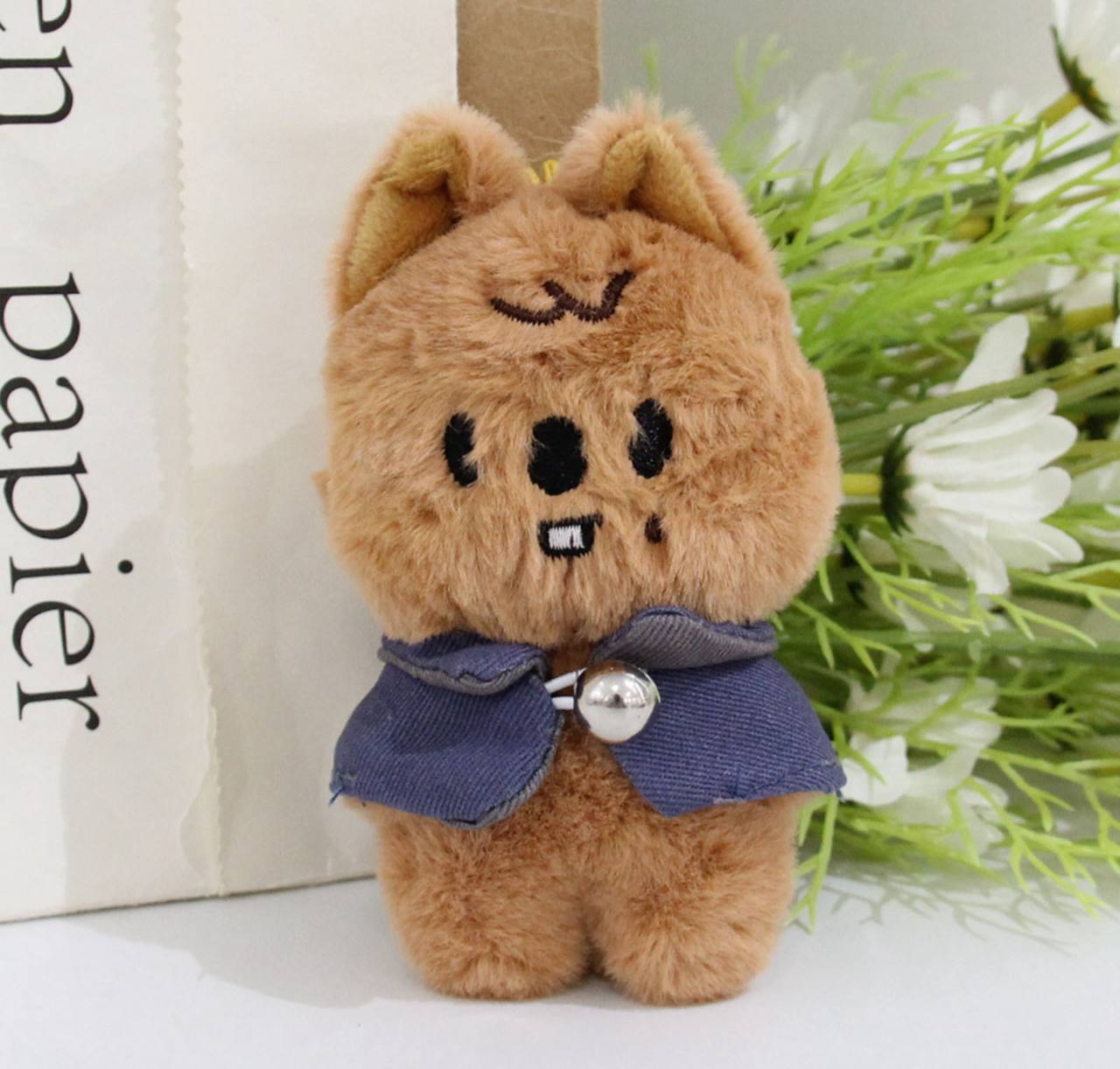 М'яка іграшка брелок Страй кідс Stray Kids Хан  (квока, бобер )