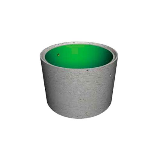 Плита днища з ПЕ вкладишем за діаметром колодязя ПН-15у П