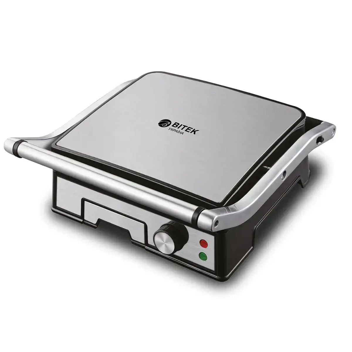 Контактний гриль-притискний 3000 Вт BBQ Bitek BT-2687 з антипригарним покриттям