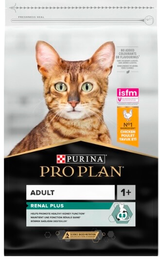 Про План З куркою,Renal Plus Chicken для дорослих сух/кот 1,5кг