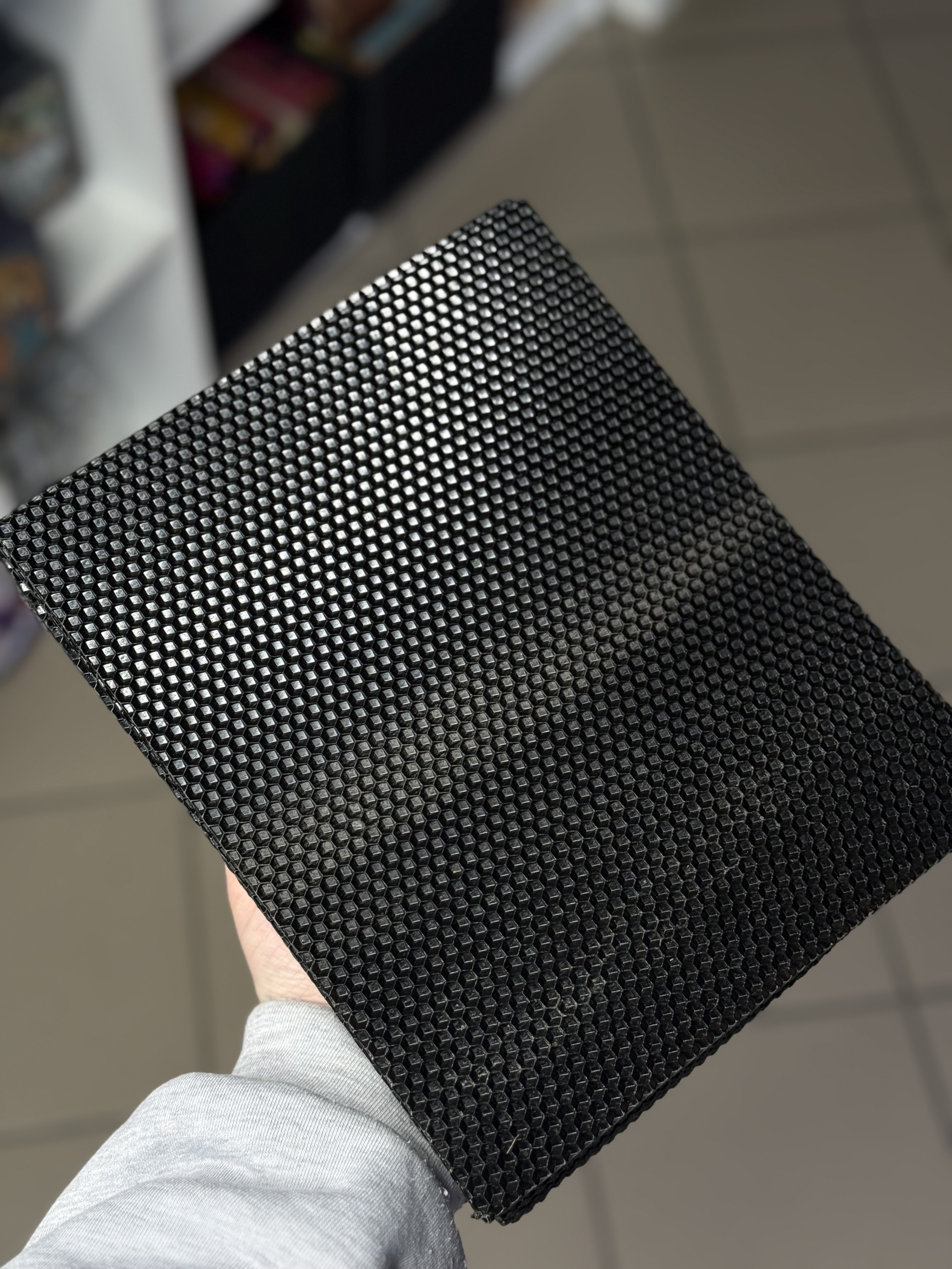 Вощина чорного кольору 26х21 см