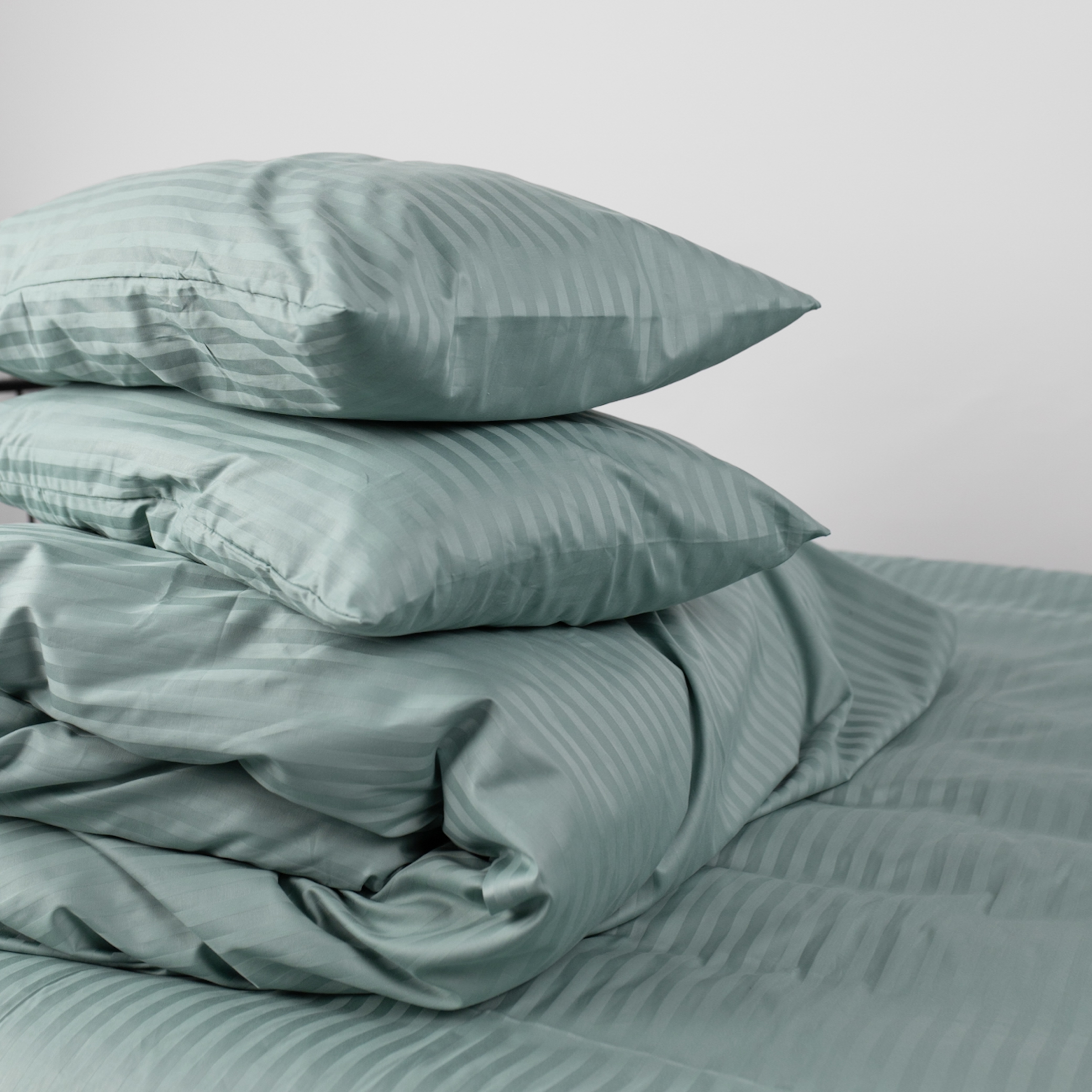 Постільний комплект Страйп сатин Тіффані