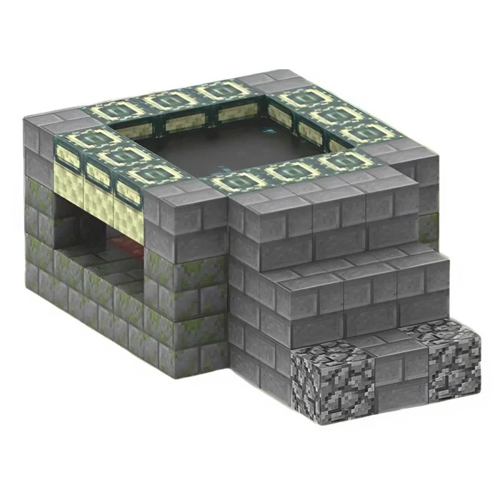 Портал в Енд 64 дет. | Дитячій магнітний конструктор в стилі Minecraft