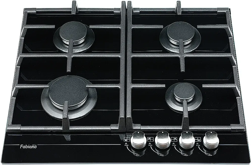 Газова варильна панель FHG 1244 VGH Black Glass