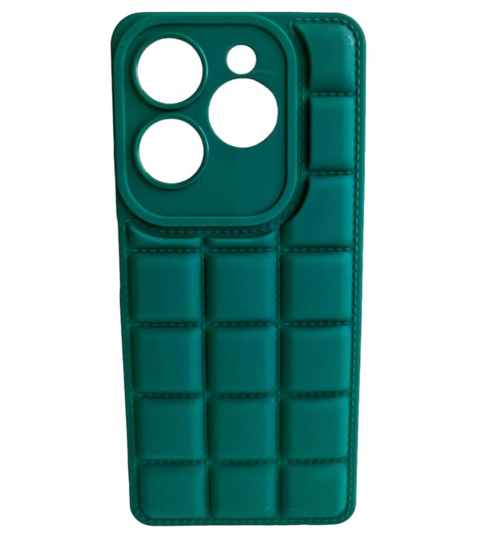 Чохол Fashion Case Chocolate для Tecno Spark 20 PRO Green
