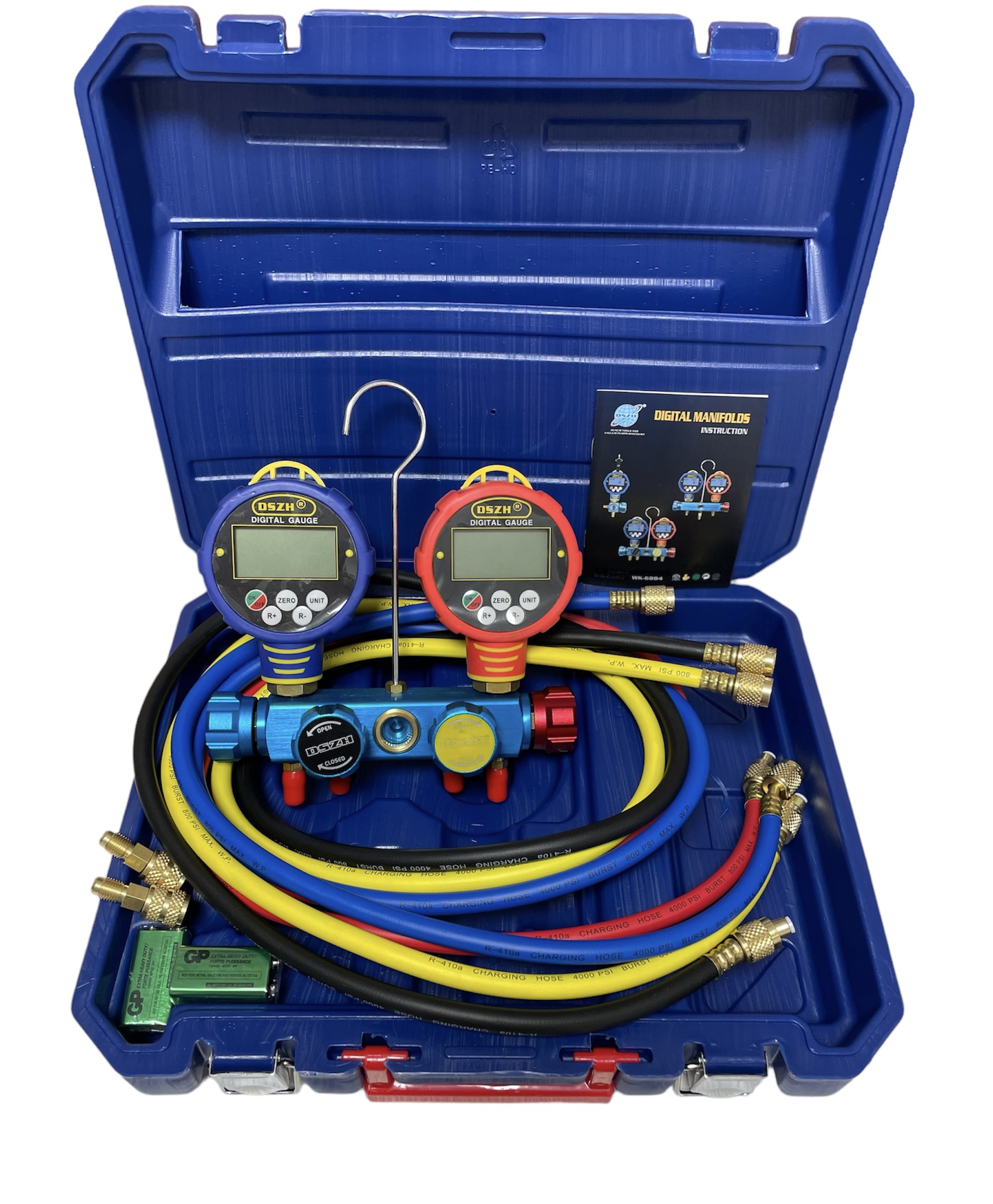 WK 6884 Електронний манометричний 4-х вентильний колектор