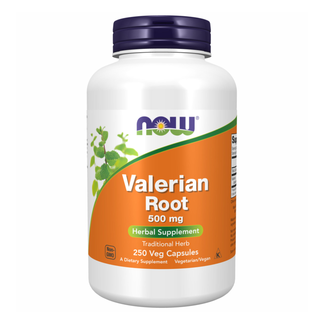 Корінь валер'яни, Valerian Root 500mg - 250 vcaps
