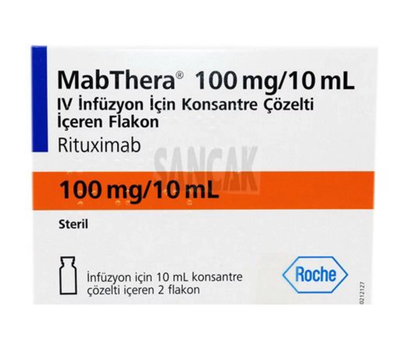 Мабтера (Ритуксимаб) 100мг/10мл, 2фл