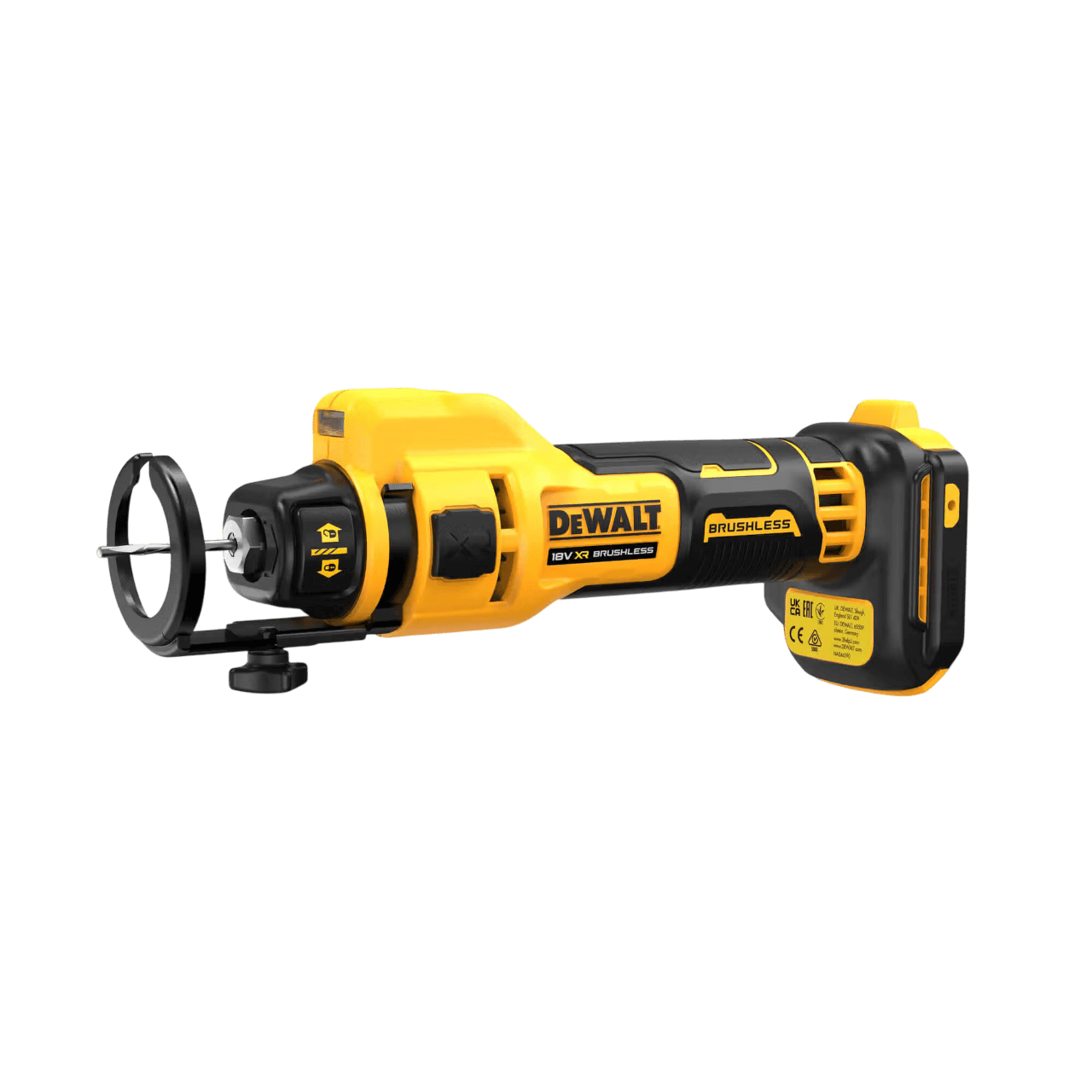 Фрезер акумуляторний для вирізання гіпсокартону DeWALT DCE555N