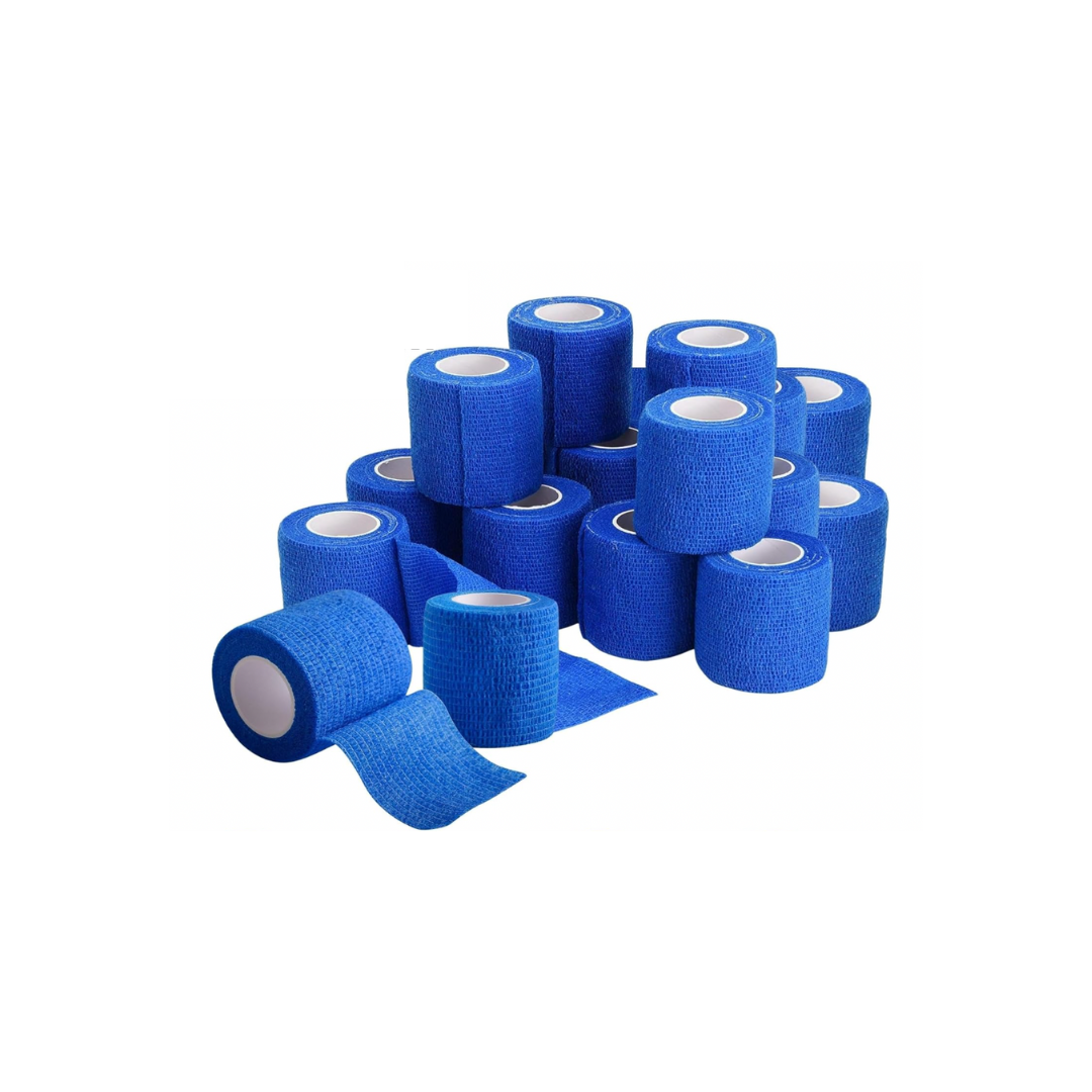 Blue medical bandage