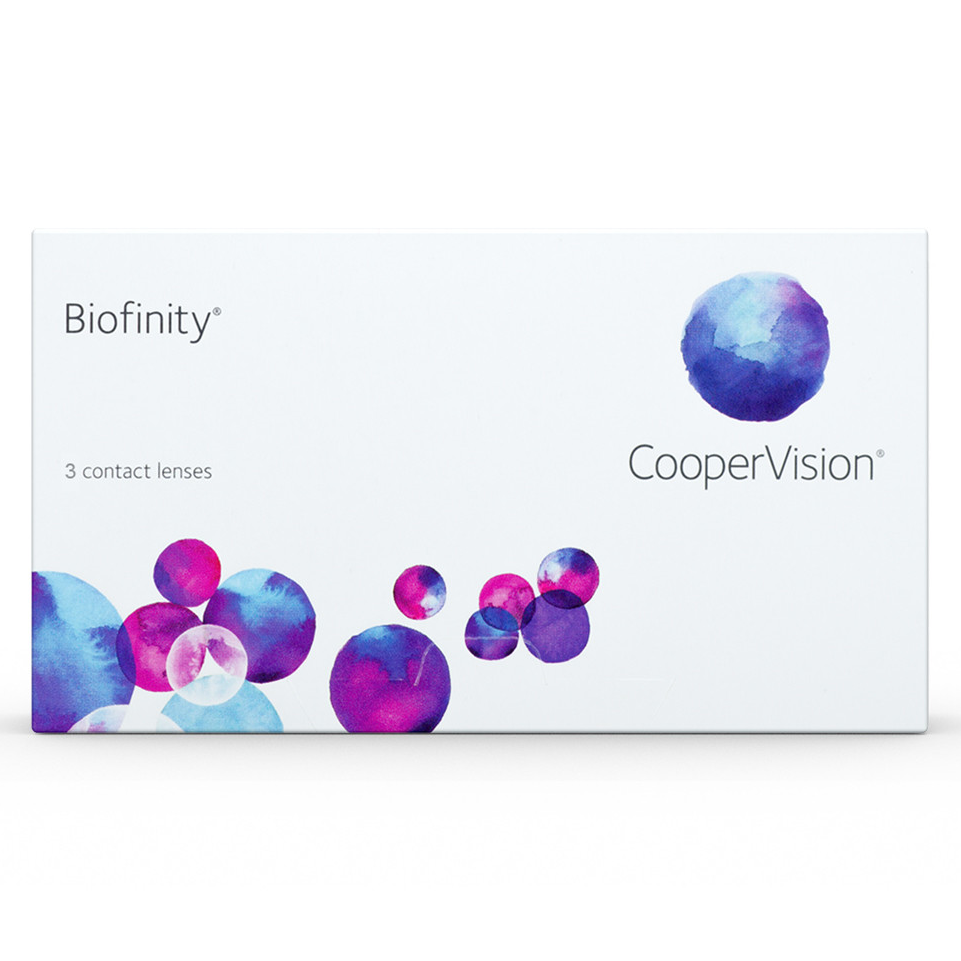 КОНТАКТНІ ЛІНЗИ CooperVision Biofinity (3 бл./уп.)