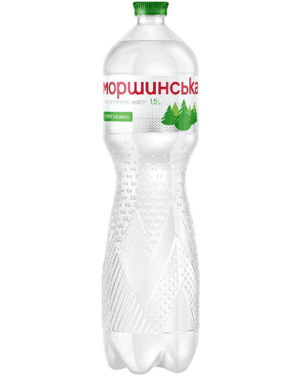 🇺🇦 "Моршинська" Вода минеральная  слабогазированная, 1,5 л.