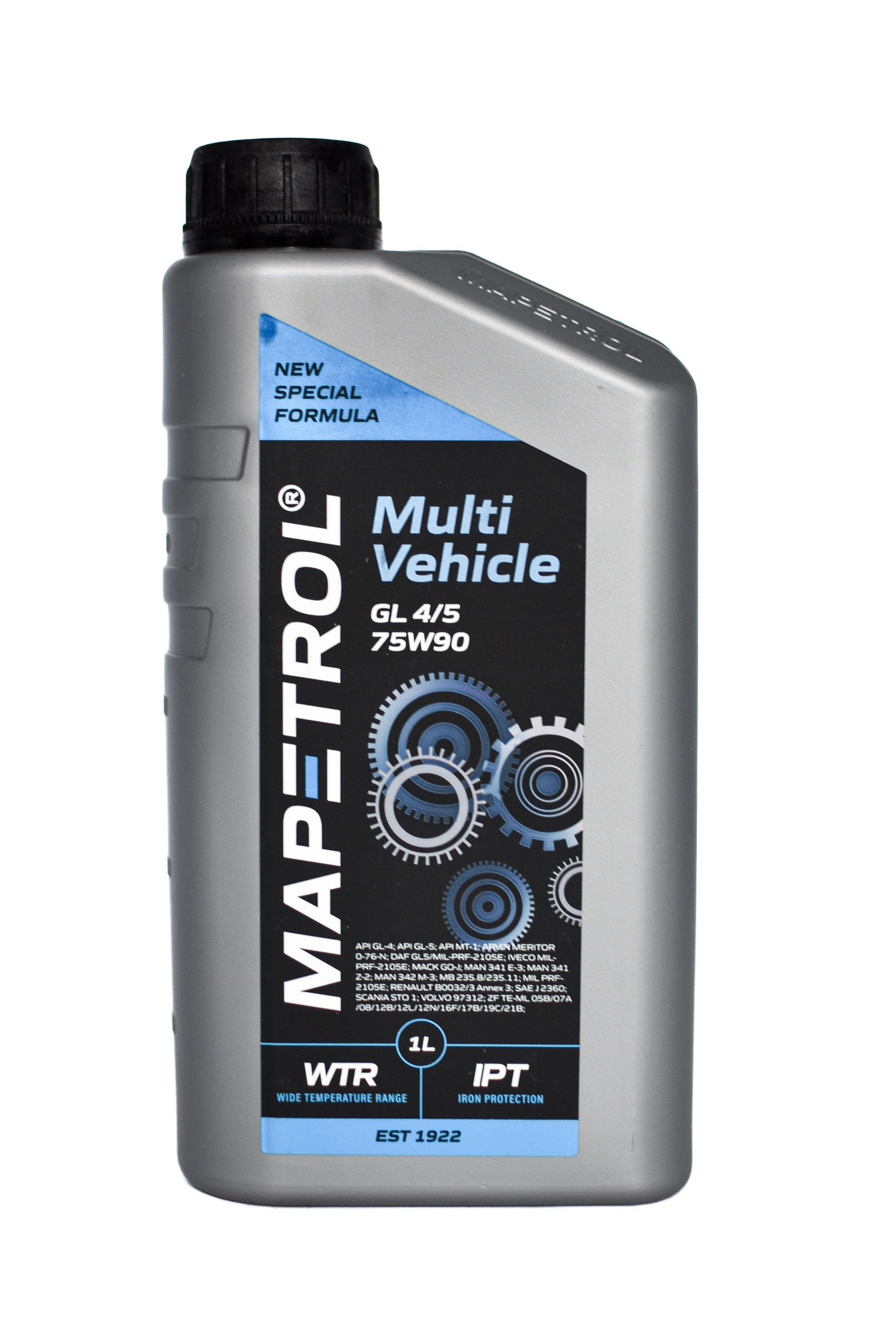 Олива трансмісійна MAPETROL MULTI VEHICLE GL 4/5 75W-90 1L