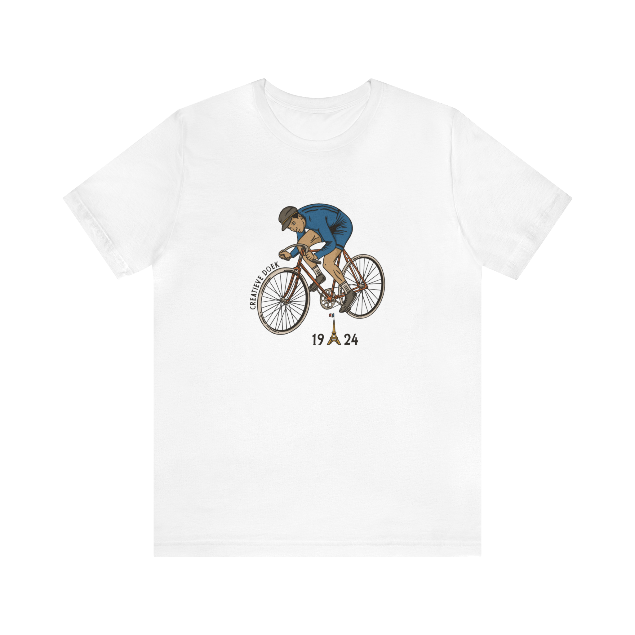 Fietsen vintage t-shirt