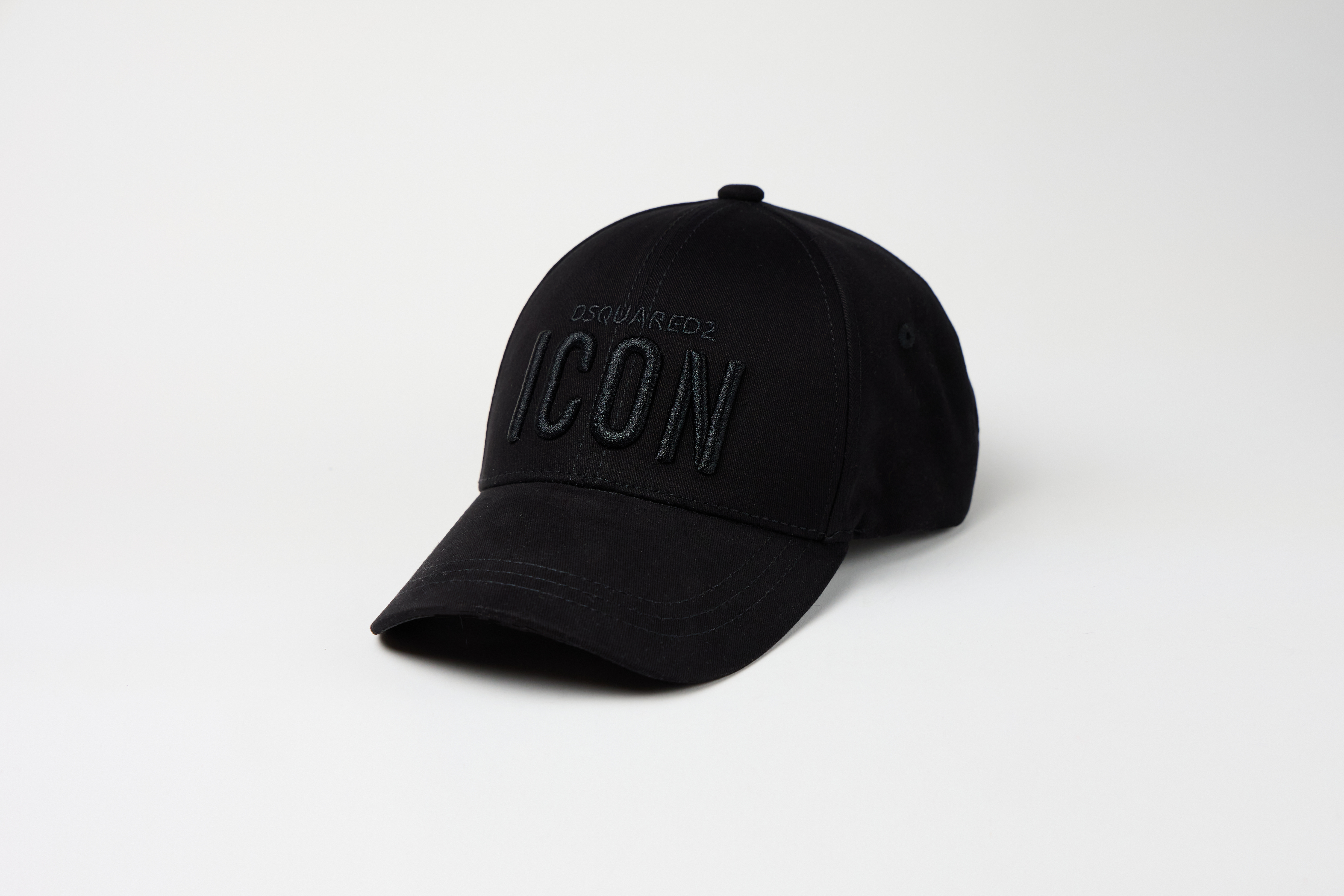 Бейсболка Dsquared2 Icon Вишивка Чорна Копія