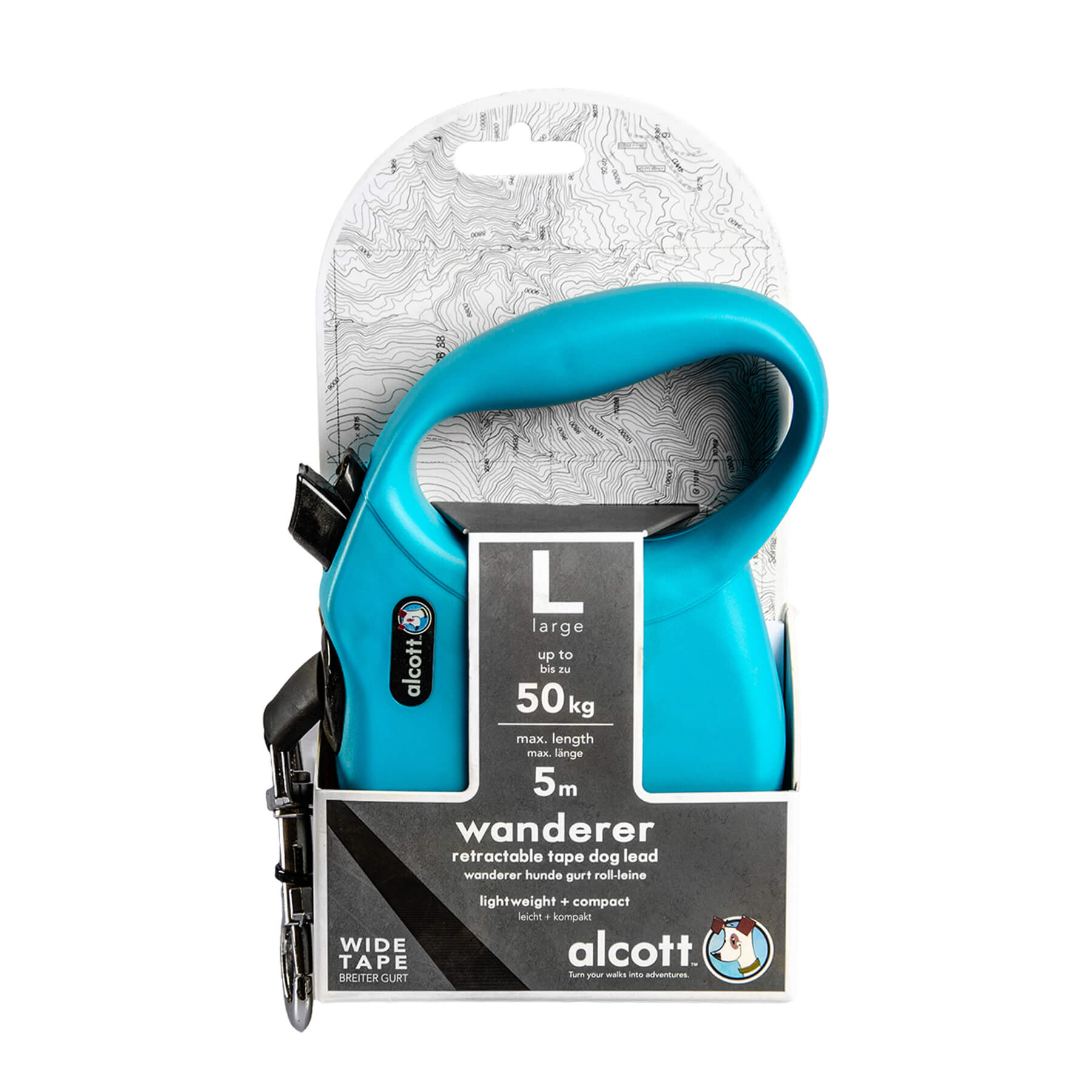 РУЛЕТКА Alcott 5 м/50 кг синя 19460