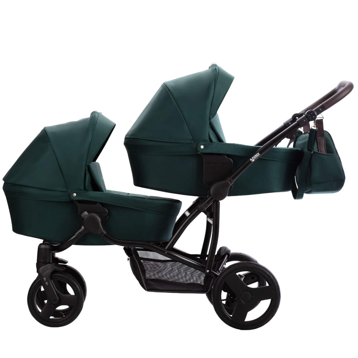 Коляска для двійні Verdi For 2 2025 25 зелений