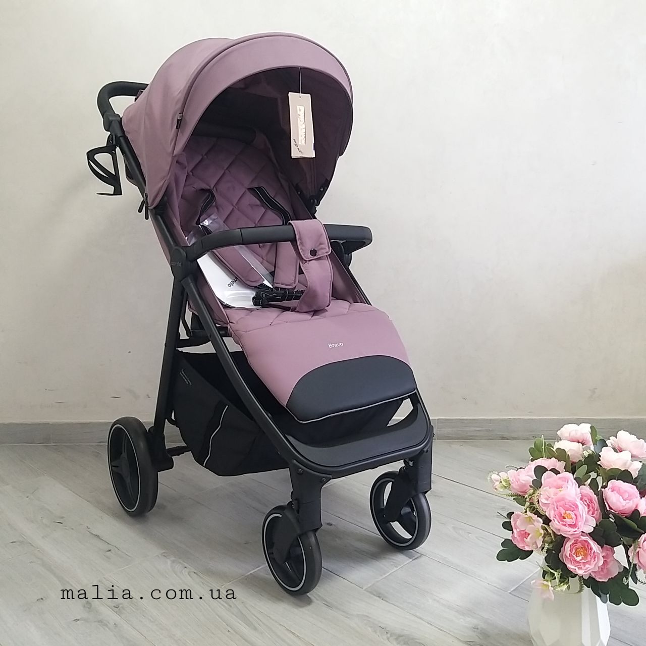 Візок прогулянковий Carrello Bravo 2024 CRL-8512 Crystal Pink