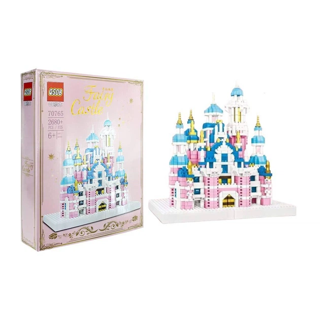 Конструктор Pink Castle QS08 на 2680 деталей
