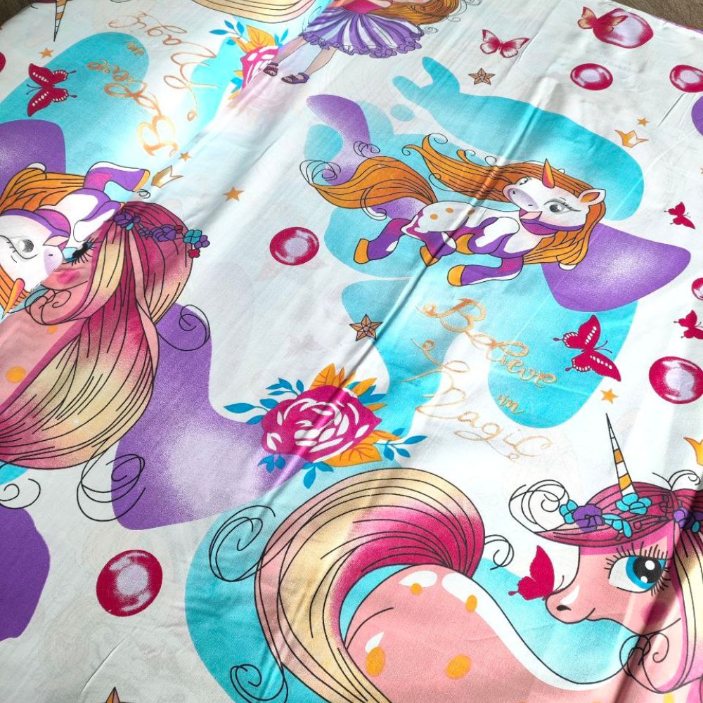 Тканина Голд Euro - Чарівна одноріжка