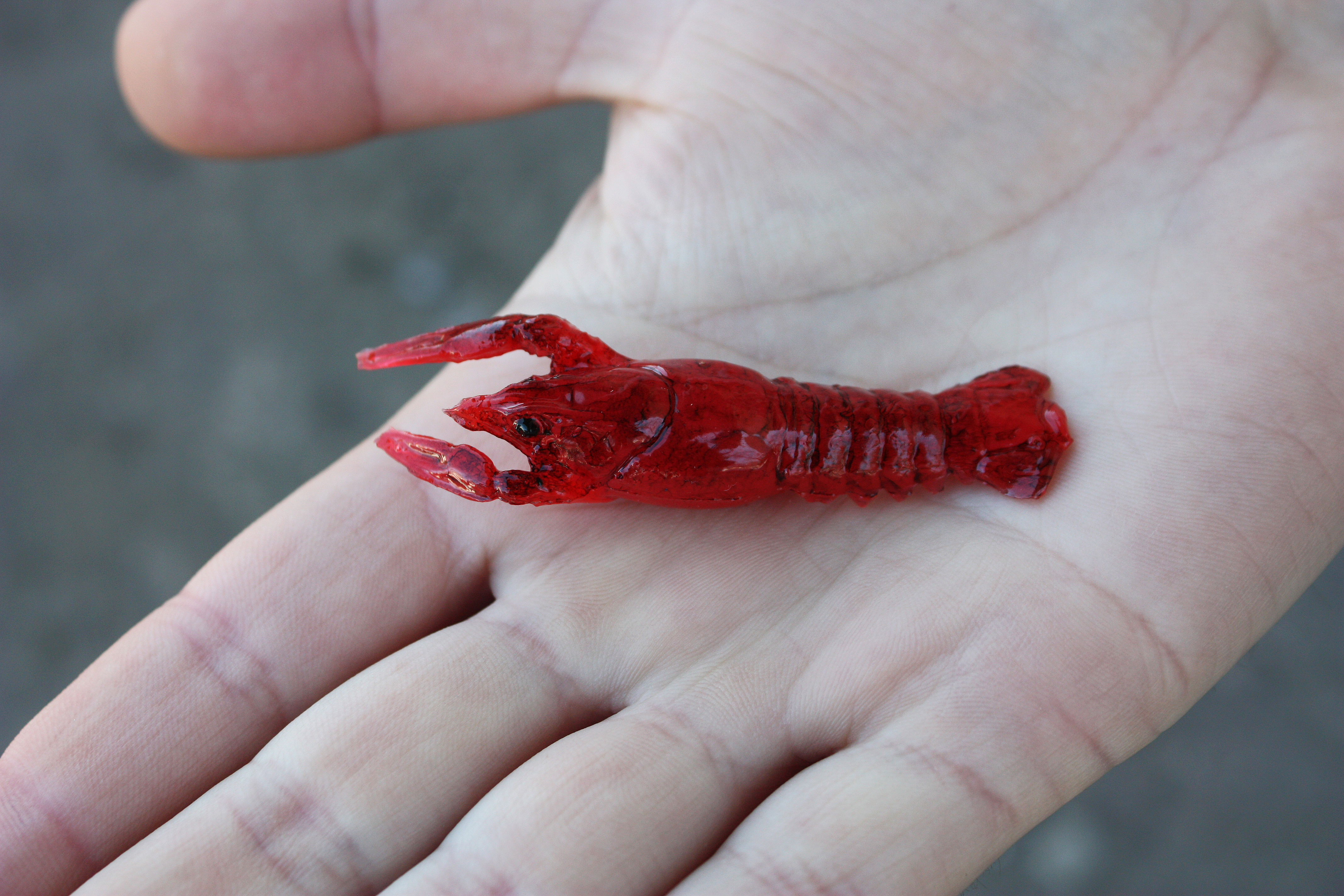 A&S Craw 2.5" (65мм) Червоний