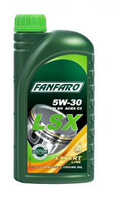Моторна олива синтетична 5W-30 LSX  1л Fanfaro