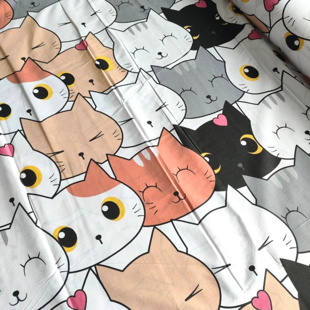 Тканина Голд Euro - Руді котики