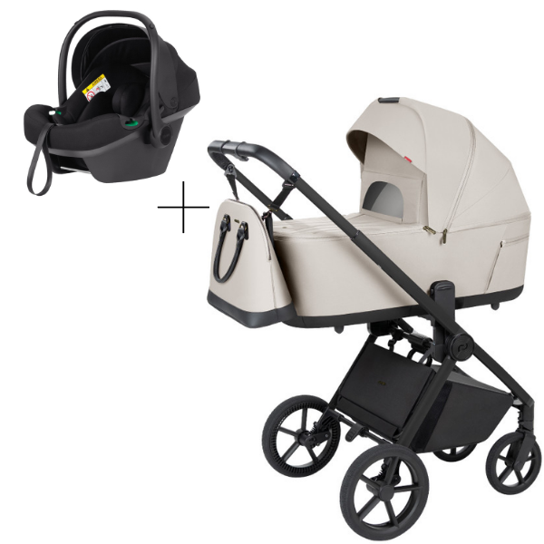 Коляска CARRELLO Ultra CRL-6556 3в1 Milk Grey