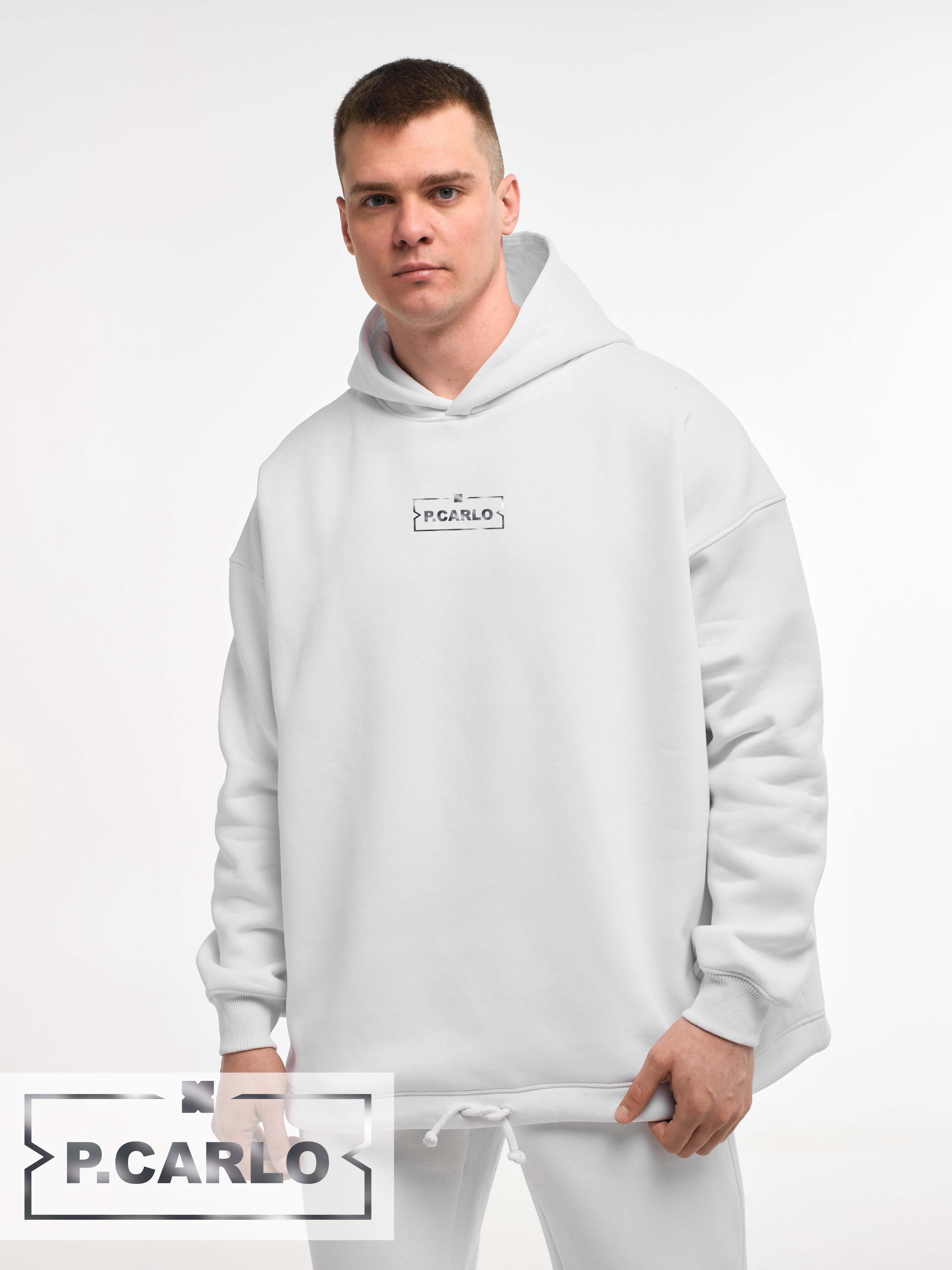 HOODIE "P.CARLO" | LACE | WHITE EMOTION | XH2