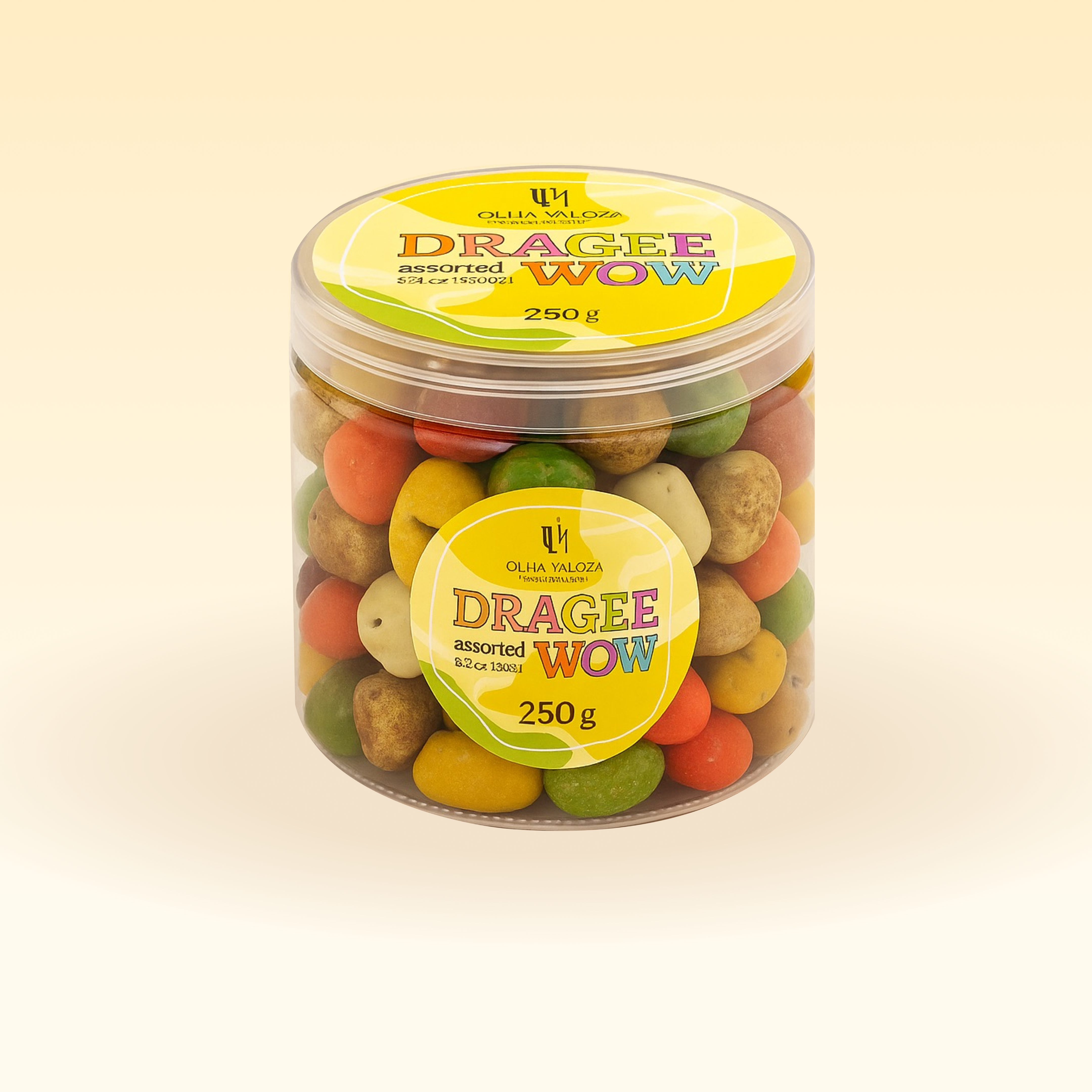 Assorted tube 250 g (8.8 oz)