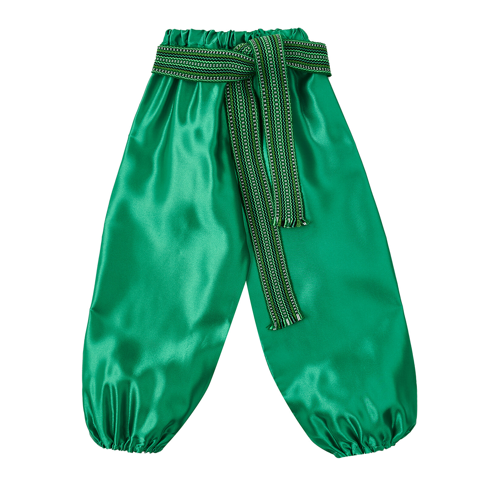 Шаровари для хлопчика зелені та крайка