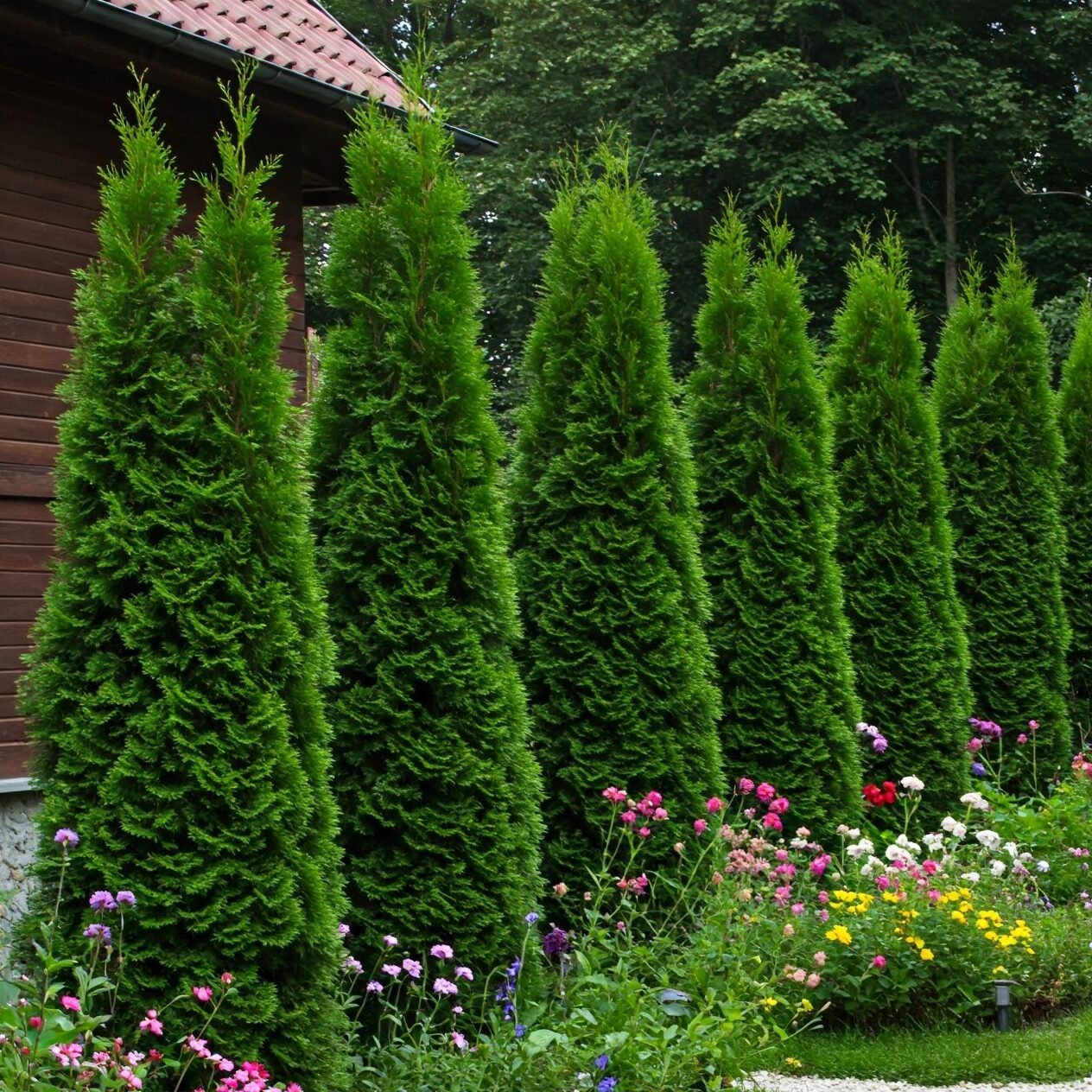 Туя смарагд в контейнері (С 15) 120-140см