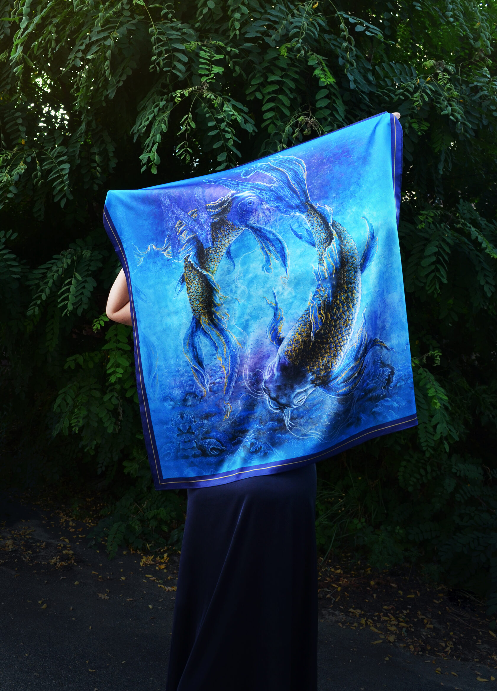 "Pisces/Halagaz" headscarf