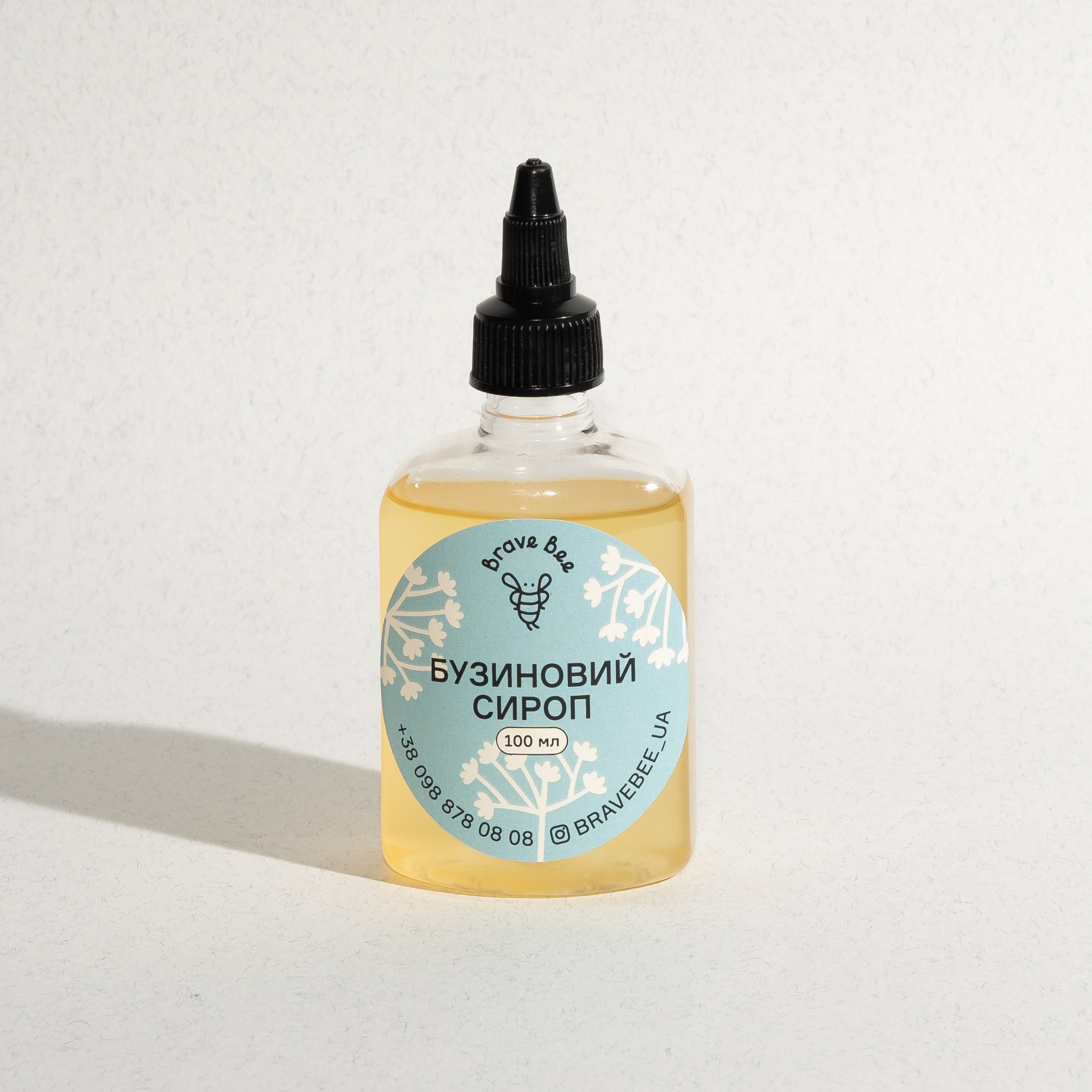 Бузиновий сироп Brave Bee, 100 мл