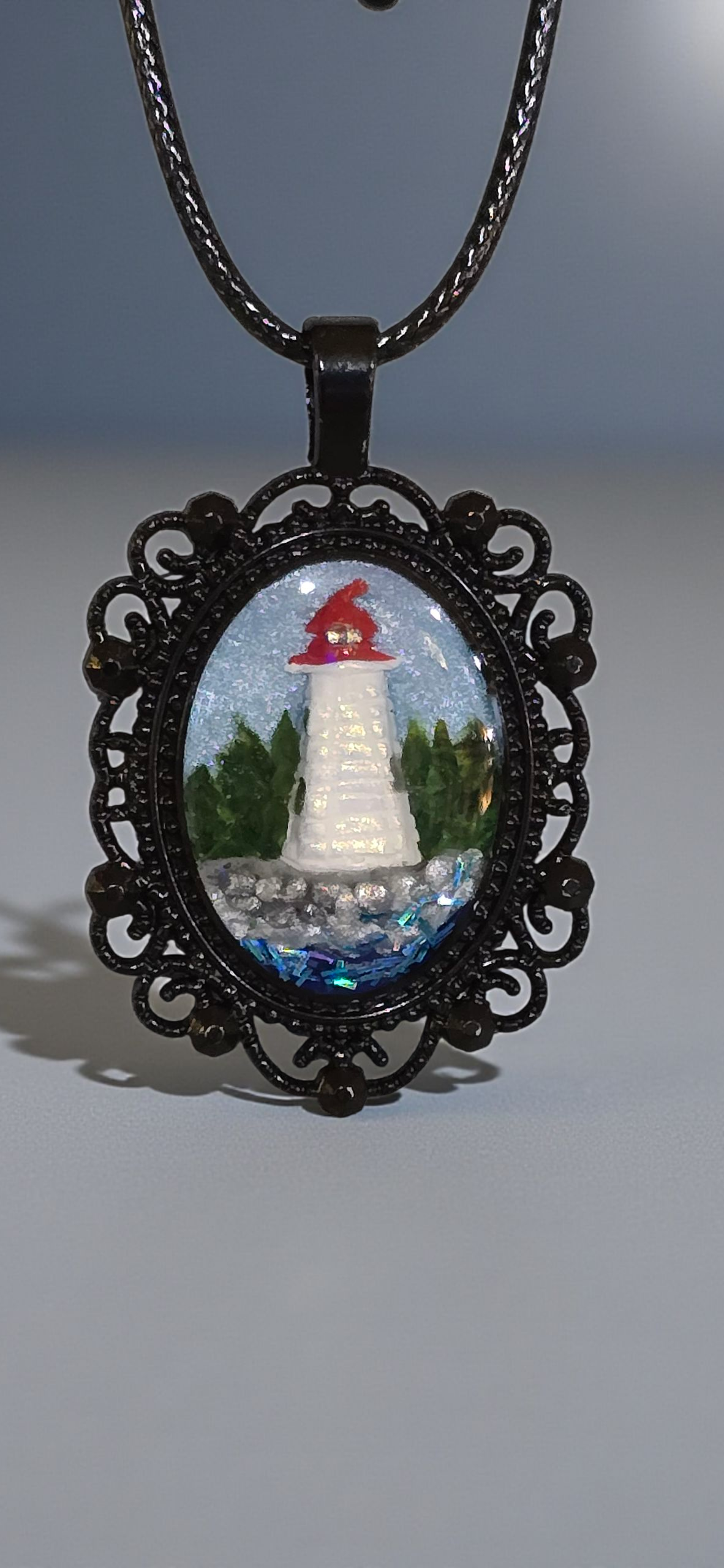 Mulholland Point Lighthouse Necklace