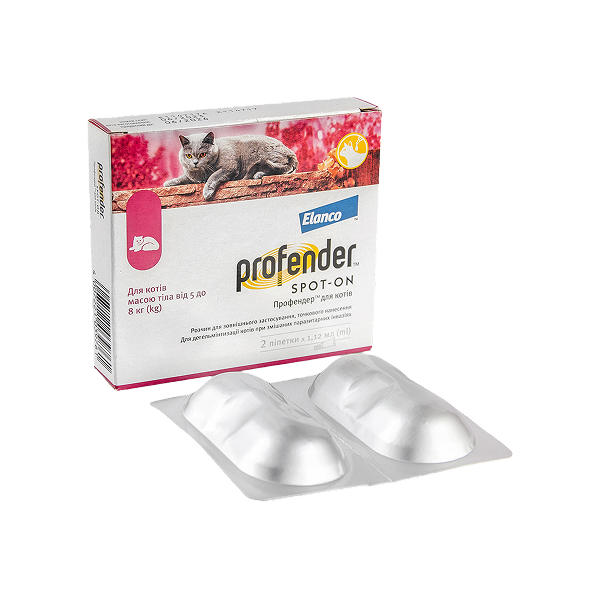 Профендер д/котів 5-8кг піп. 1,12мл №2